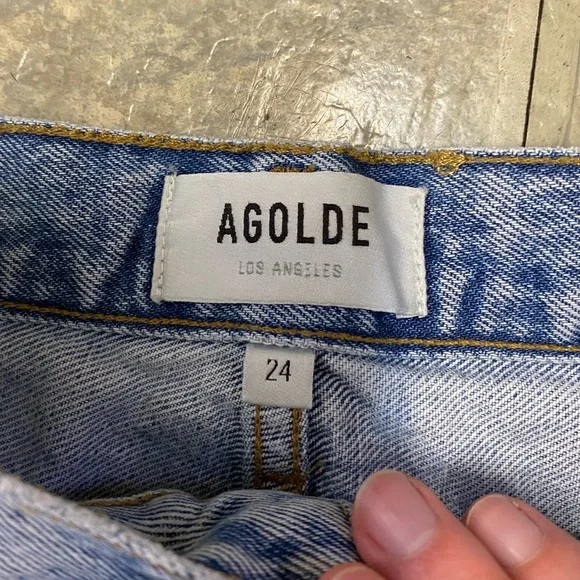 AGOLDE Riley Crop Jeans - Picture 4 of 5